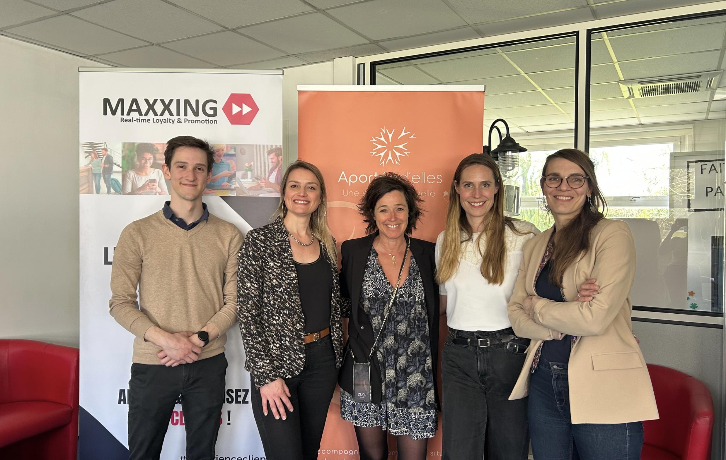 Maxxing s’engage aux côtés d&rsquo;Aportéed’elles pour soutenir les femmes en reconstruction