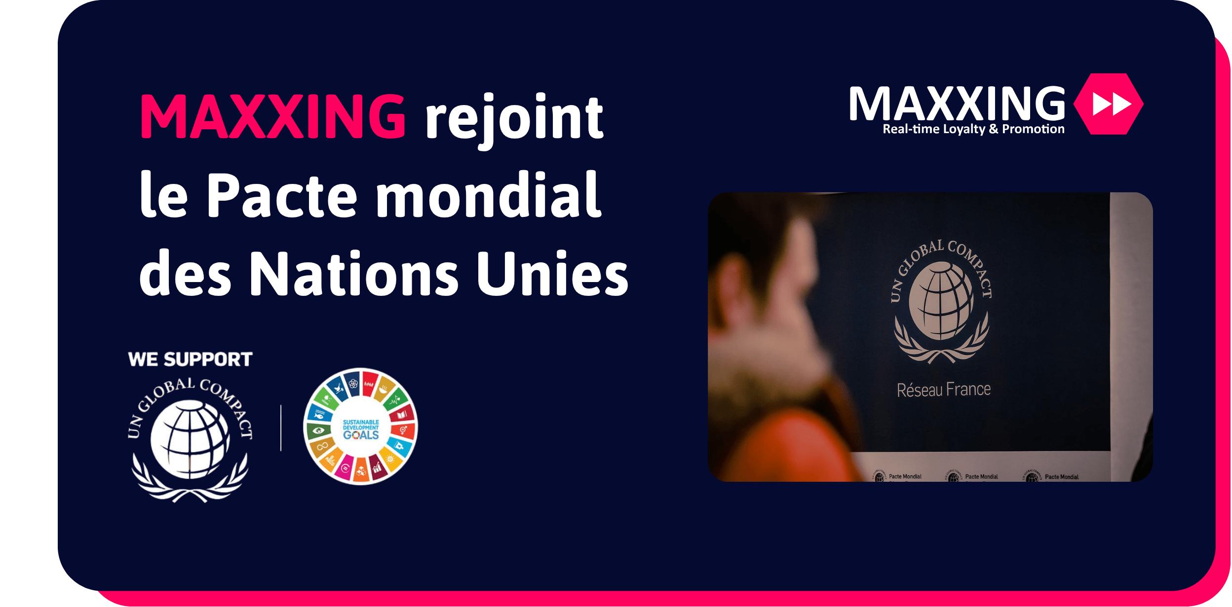 MAXXING rejoint le Pacte mondial des Nations Unies